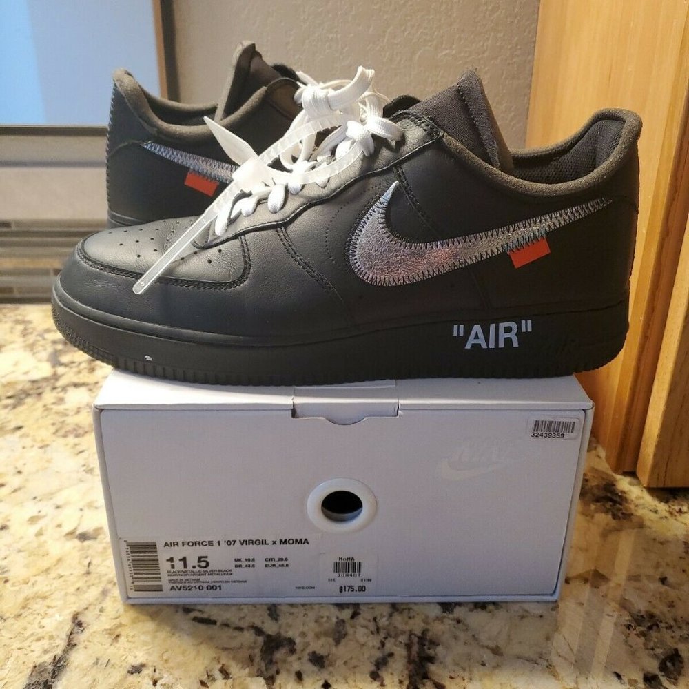 Air Force 1'07 Virgil X Moma Off White X Moma Blac